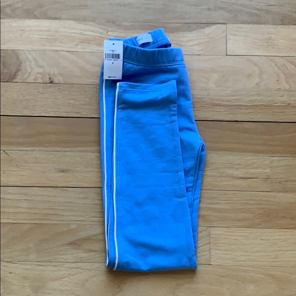 NWT Gap girls blue pants 6-7 Small